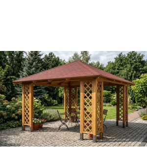 Altana 4x4 z zasłonami