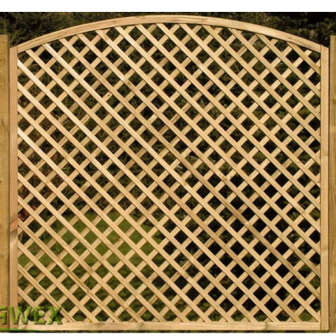 Kratka drewniana Ester z łukiem 178 x 180/159 cm