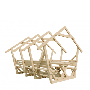 szałas altana drewniana