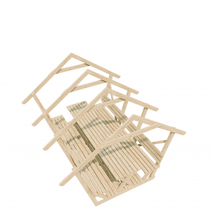 szałas altana drewniana