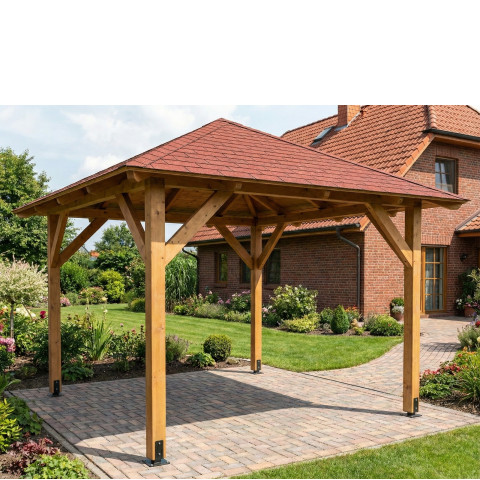 Altana drewniana Bernd Plus 300x300 cm