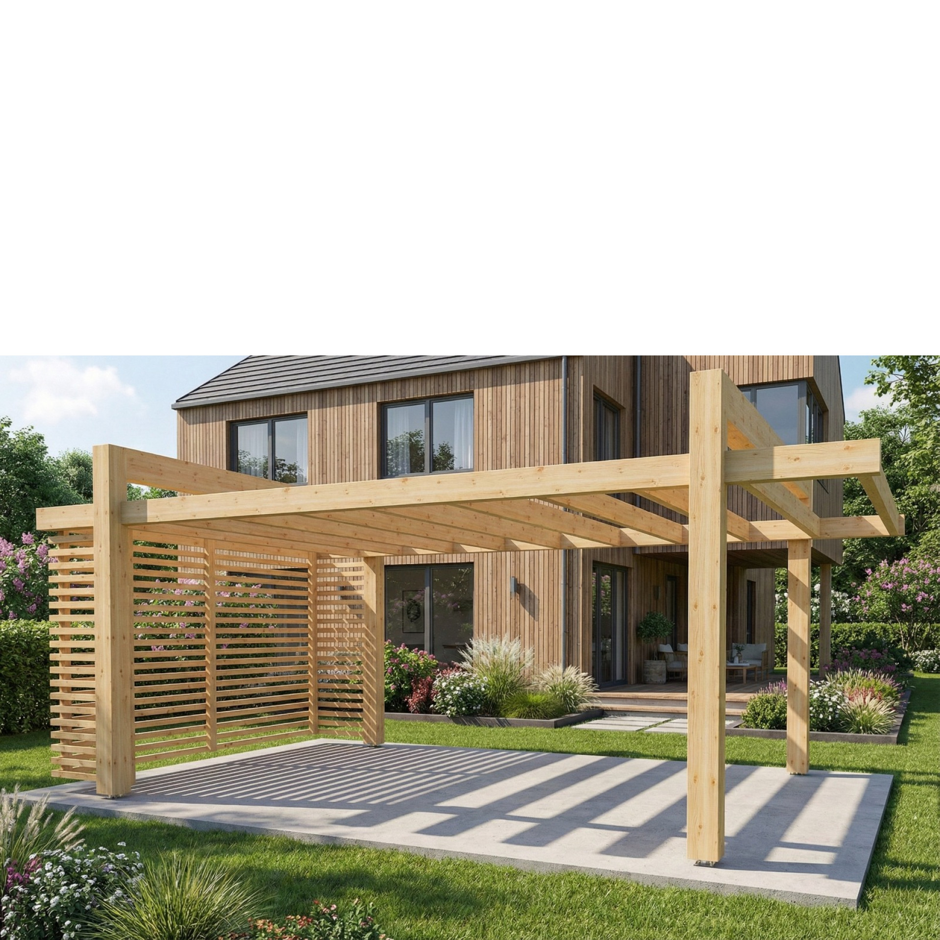 Altana pergola rzymska portal 500x300 cm