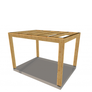 Pergola rzymska 400x300 EKO