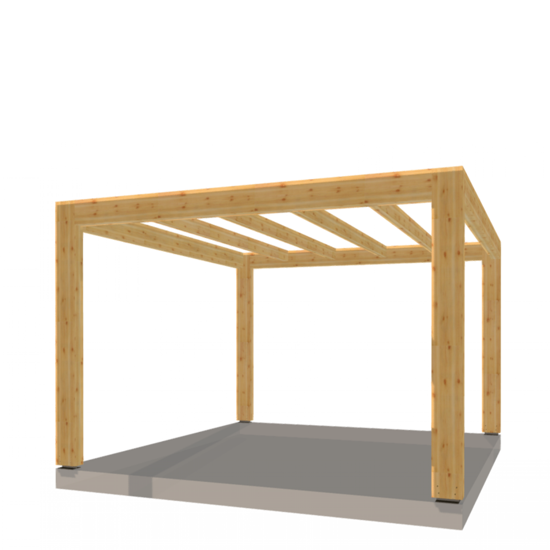 nowoczesna altana drewniana