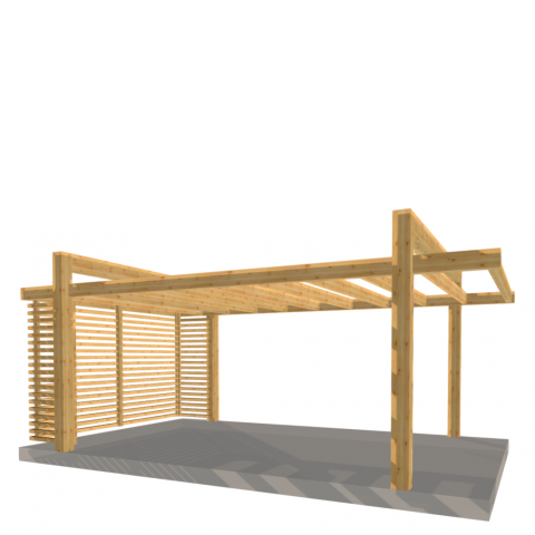 Pergola tarasowa