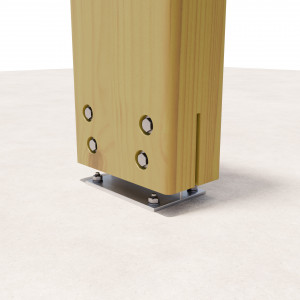 nowoczesna podstawa słupa