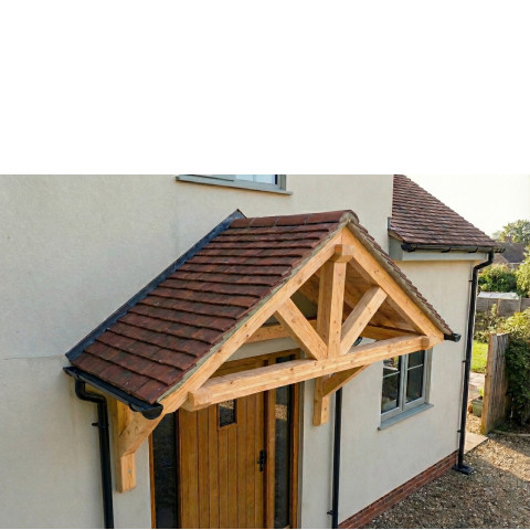 Zadaszenie wejścia naddrzwiowe