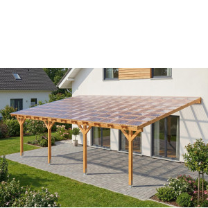 Zadaszenie tarasu 5x8, szerokość 500 cm długość 800 cm BSH